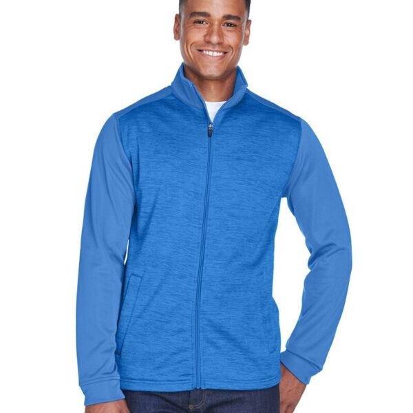 Men's Newbury Colorblock Mélange Fleece Full-Zip jacket Thumbnail